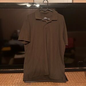 Navy green polo